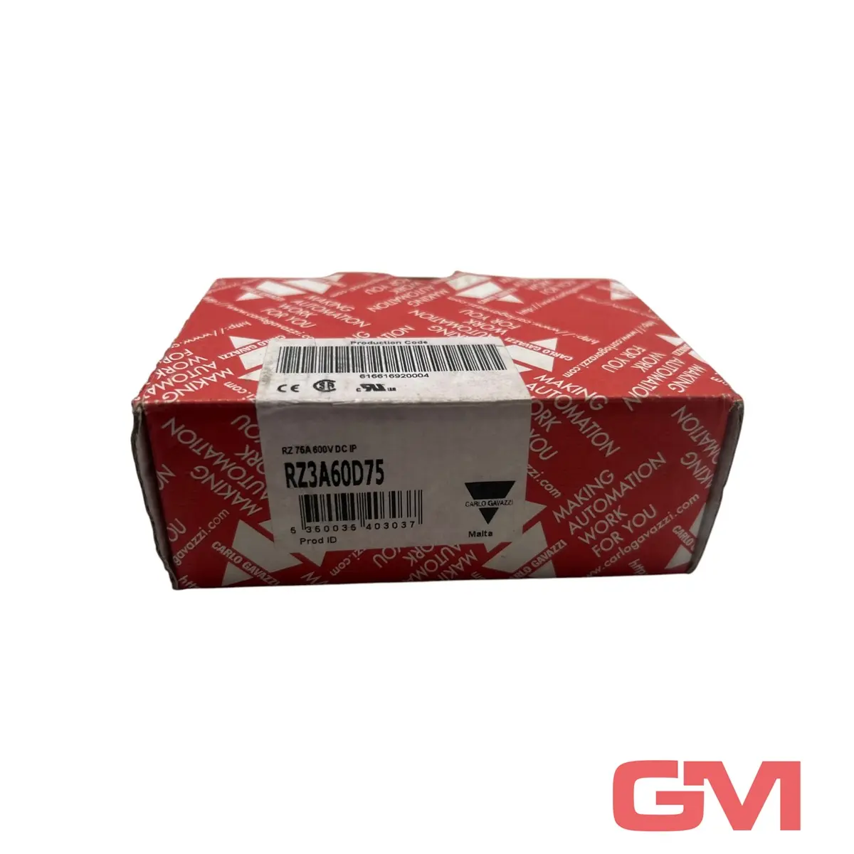 Produktfoto 1 von Carlo Gavazzi Halbleiterrelais RZ3A60D75 solid state relay