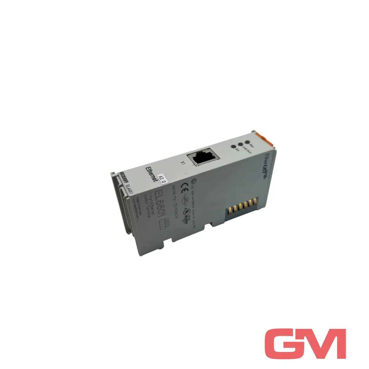 Produktfoto 1 von Beckhoff Ethernet-Switchport-Klemme EL6601 EtherCAT Terminal EtherCAT-Klemme