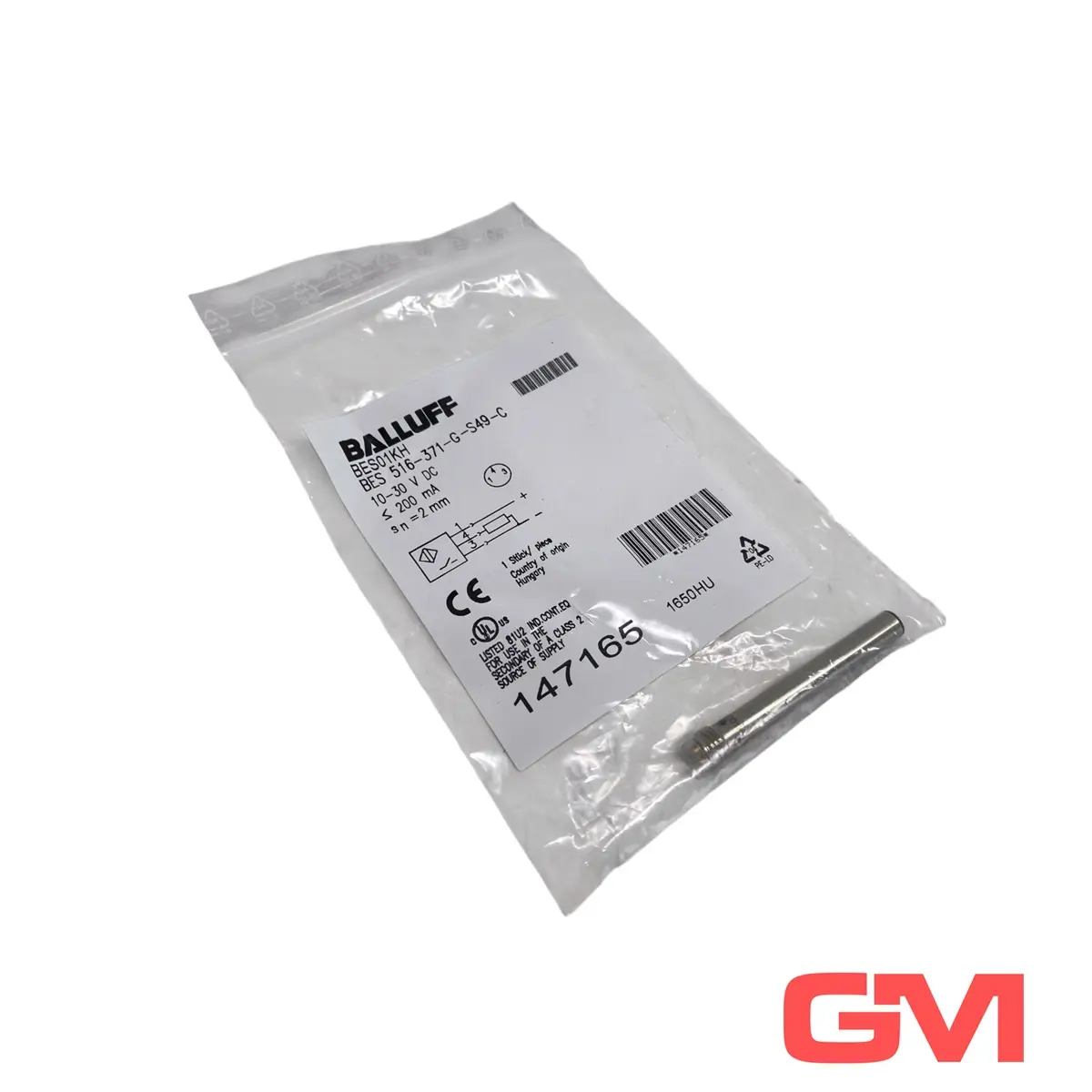 Produktfoto 1 von Balluff Induktiver Standardsensor BES01KH BES 516-371-G-S49-C inductive sensor