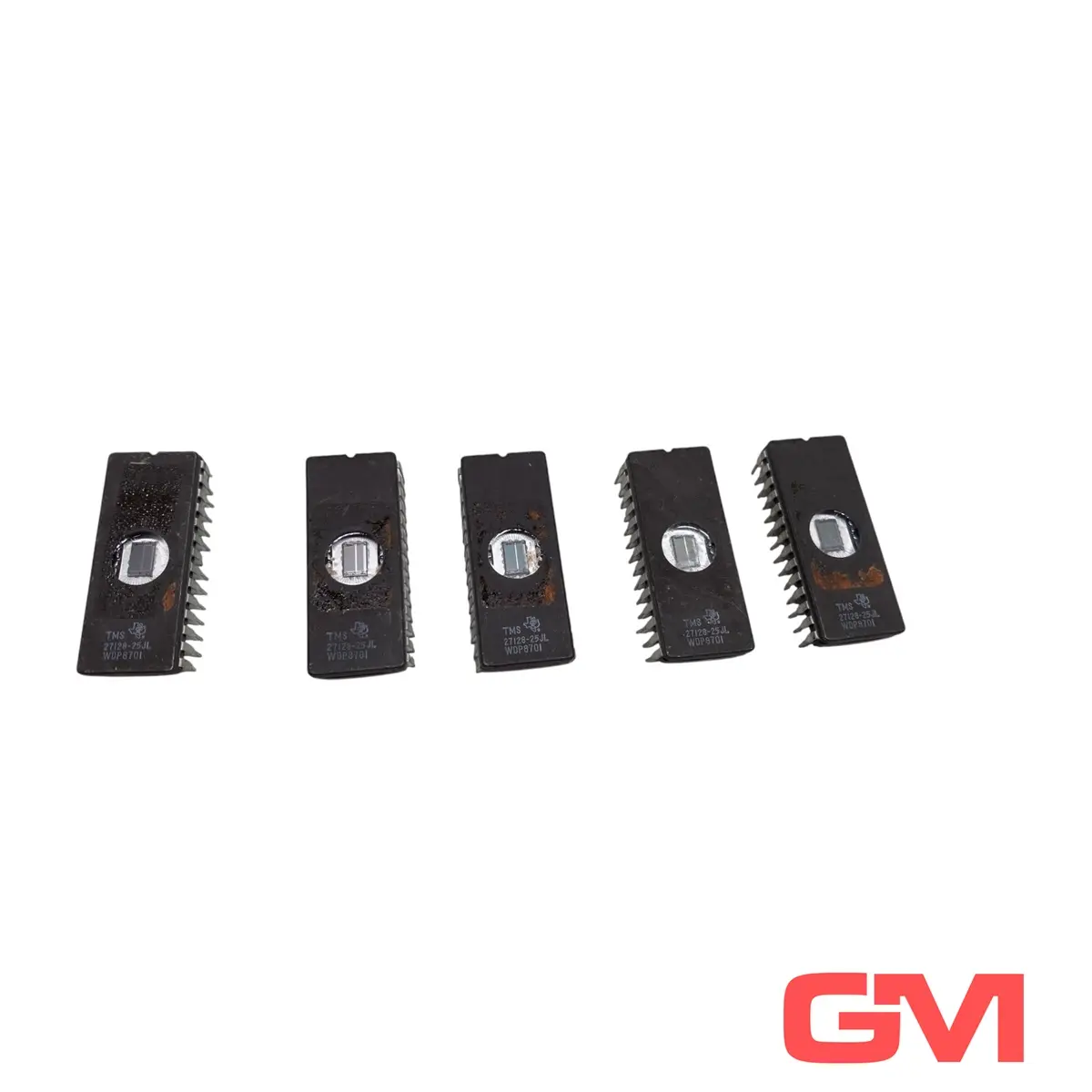 Produktfoto 1 von VE 5x Texas Instruments Speichermodul TMS27128-25JL memory IC UV-EPROM 128K