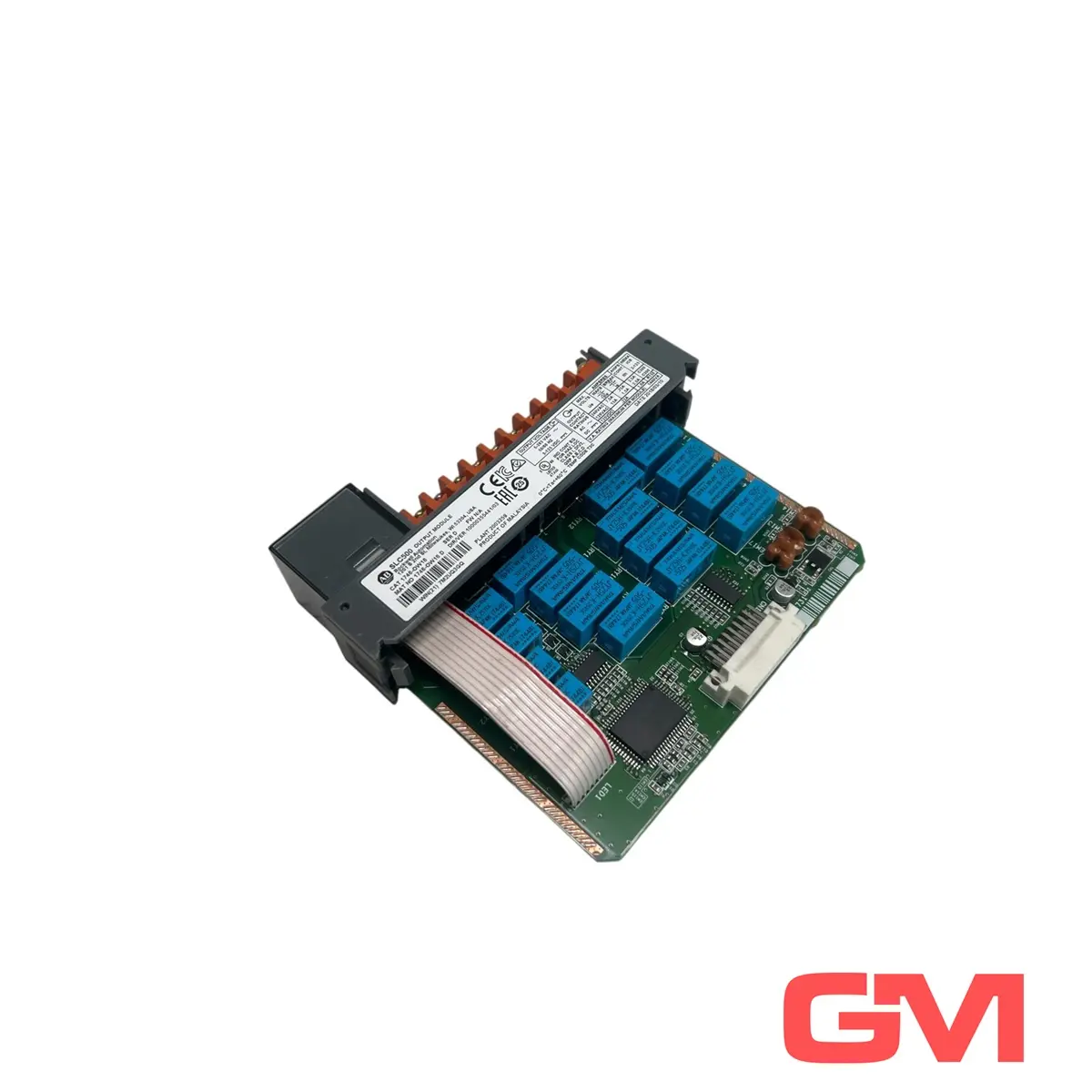 Produktfoto 1 von Allen-Bradley Ausgangsmodul 1746-OW16 Output Module Ser D FW N/A Abdeckung fehlt