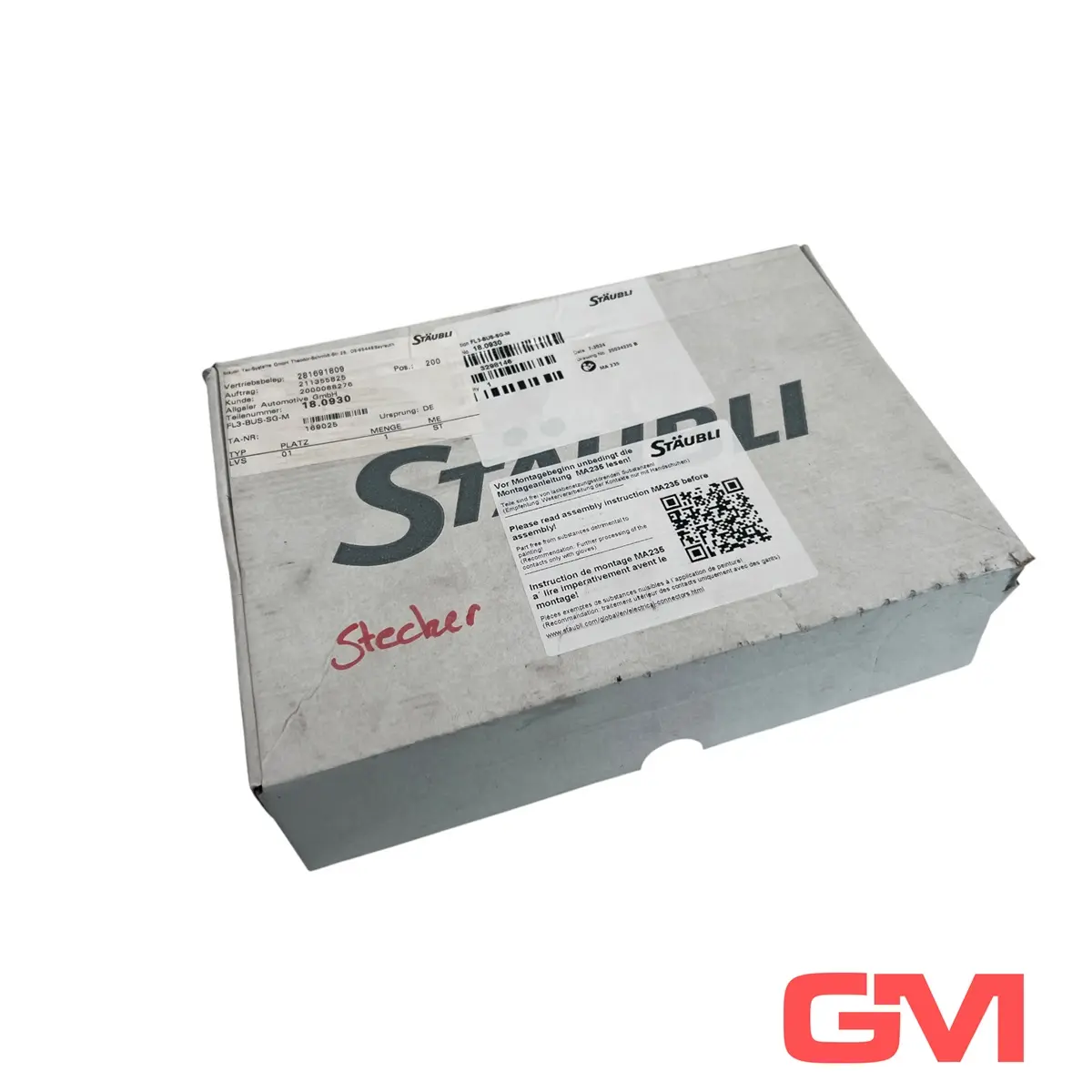 Produktfoto 1 von Stäubli Steckverbinder FL3-BUS-SG-M Connector for data transfer 18.0930