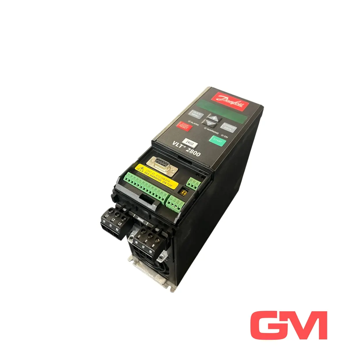 Produktfoto 1 von Danfoss Frequenzumrichter 195N1043 VLT2815PT4B20STR1DBF10A00 ohne Abdeckung