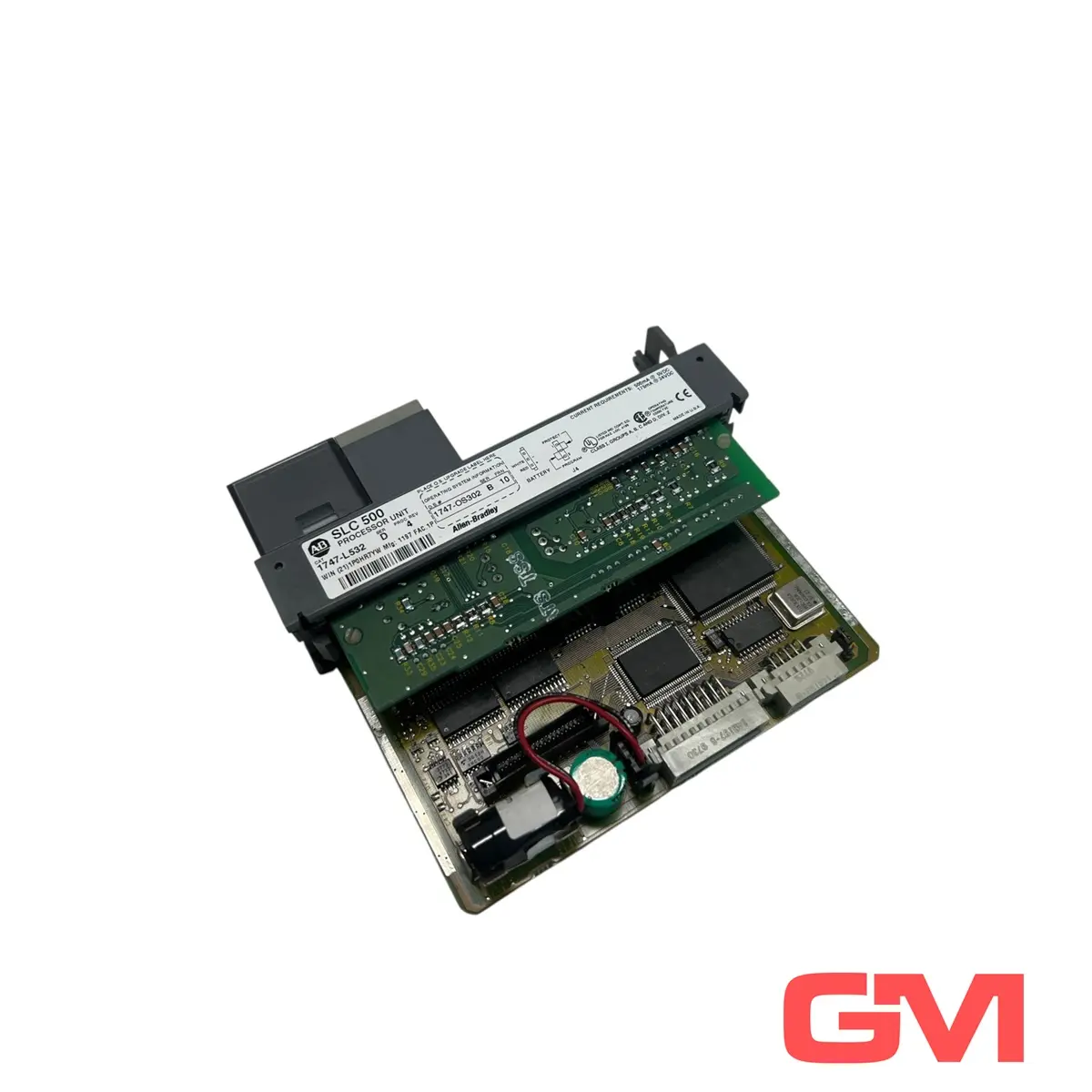 Produktfoto 1 von Allen Bradley Zentraleinheit 1747-L532 CPU Serie D Proc. Rev. 4 ohne Abdeckung