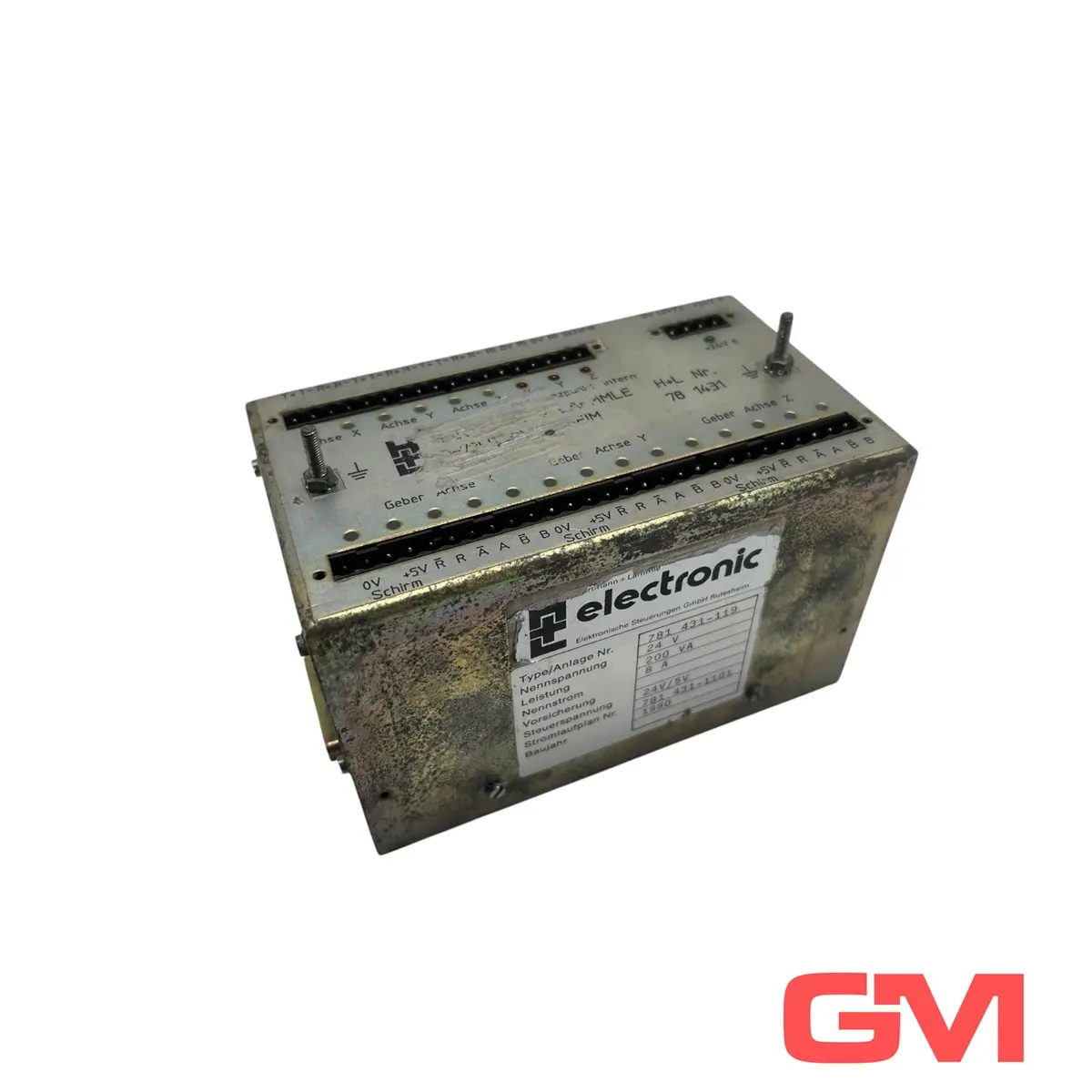 Produktfoto 1 von Hartmann+Laemmle Modul 78 1431 module 781 431-119 24VDC 200VA 8A 781 431-1101