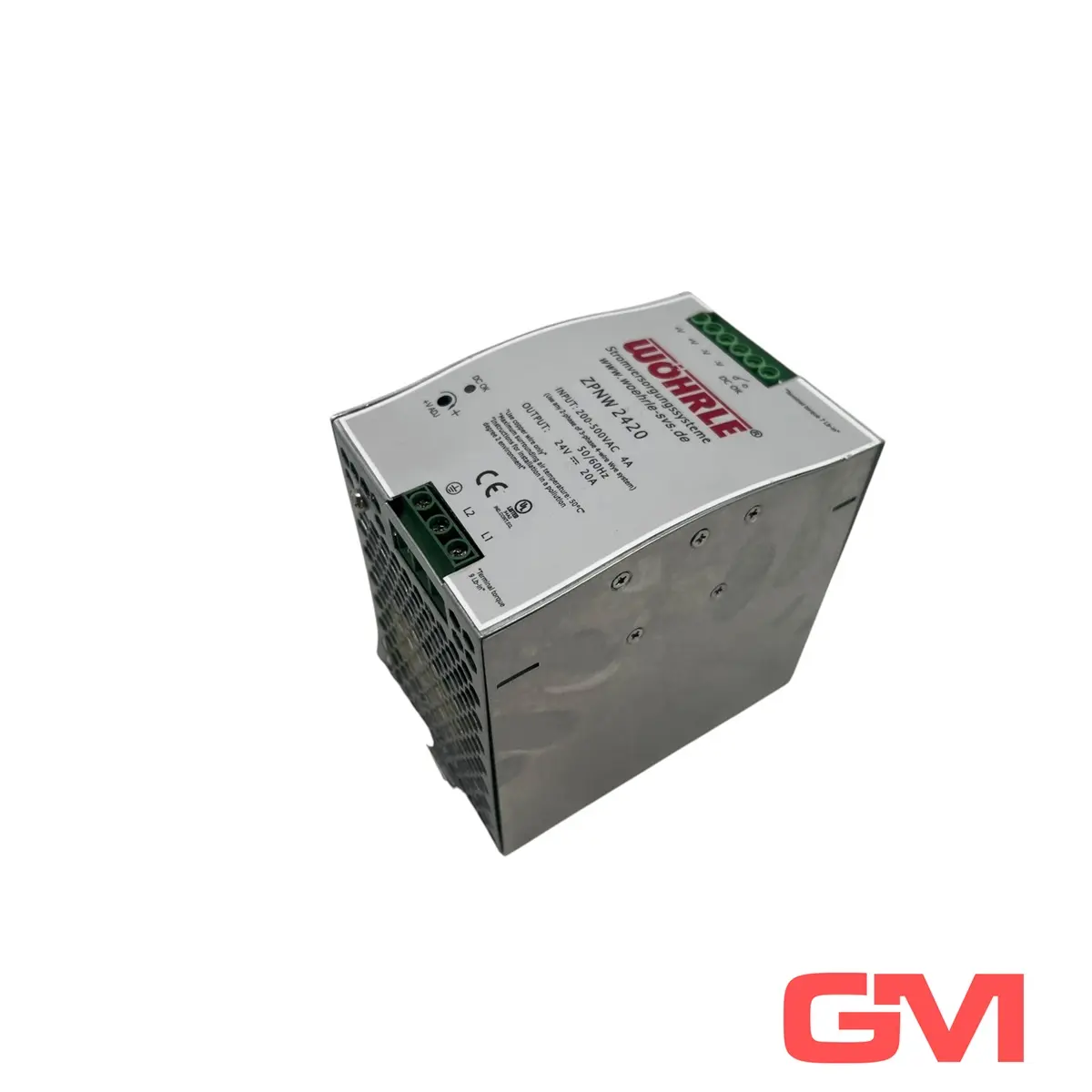 Produktfoto 1 von Wöhrle Netzteil ZPNW 2420 DIN rail power supply Zweiphasen-Netzgerät