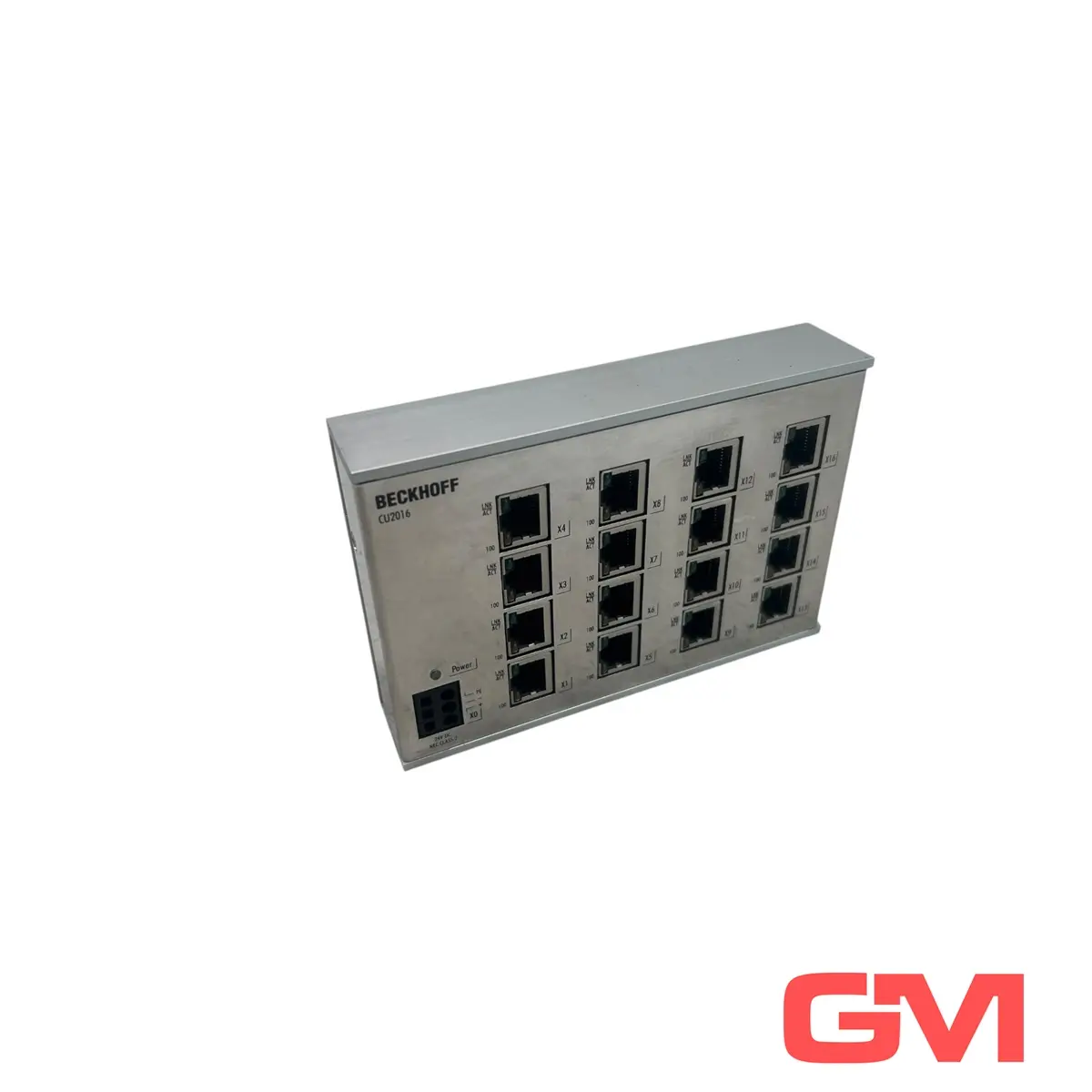 Produktfoto 1 von Beckhoff Ethernet Switch CU2016-0000 Infrastruktur 16-Port 100 MBit/s