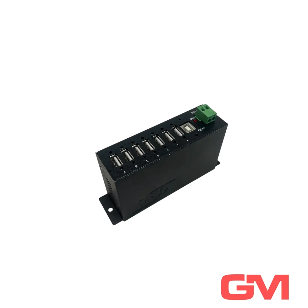 Produktfoto 1 von Exsys USB 2.0 Industrie HUB EX-1177HMV I/O Adapter Rev.C V1.0