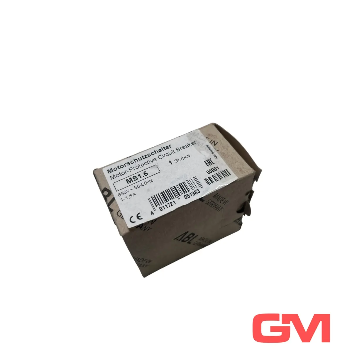 Produktfoto 1 von ABL Motorschutzschalter MS1.6 motor-protective circuit breaker 1-1,6A 690V