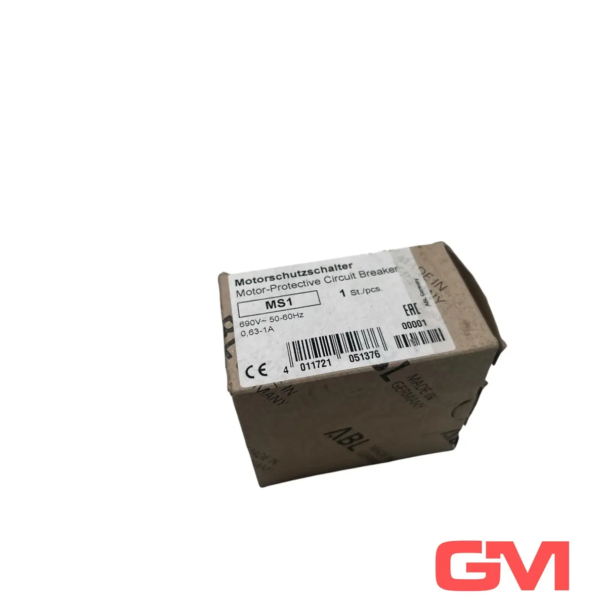 Produktfoto 1 von ABL Motorschutzschalter MS1 motor-protective circuit breaker 0,63-1A 690V