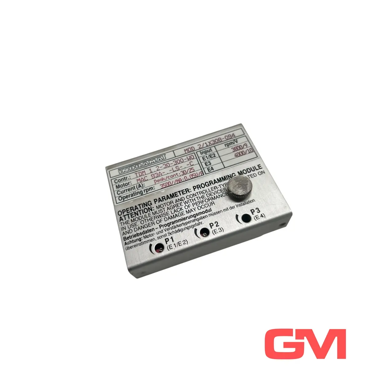 Produktfoto 1 von Indramat Programmiermodul MOD2/1X308-094 programming module TDM 1.2-30-300-W0