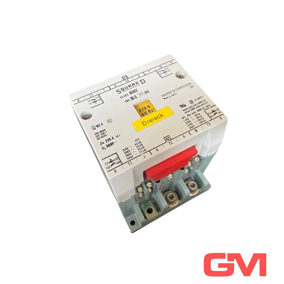 Produktfoto 1 von Square D Schütz DLS 151.44 contactor 220V 50Hz 225A AC1