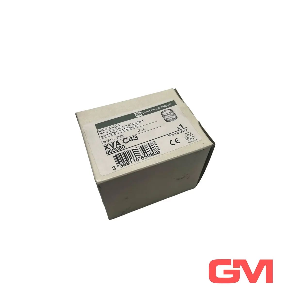 Produktfoto 1 von Telemecanique Signalleuchte grün XVAC43 flashing light 065080 24V-230V