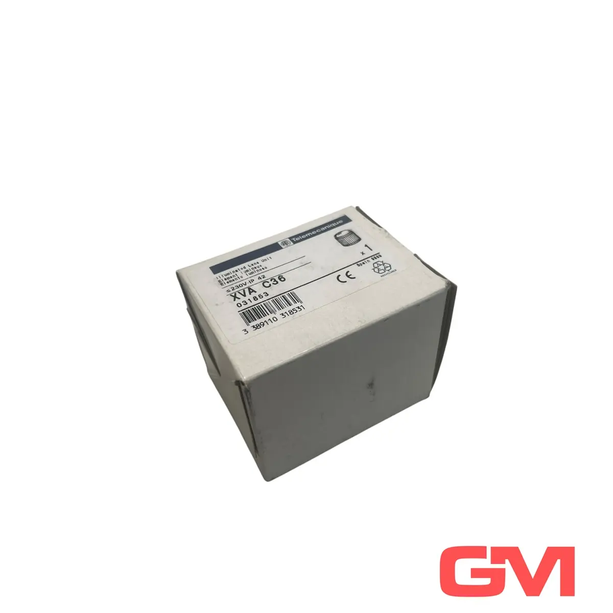 Telemecanique Leuchtelement XVAC36 illuminated lens unit 031853