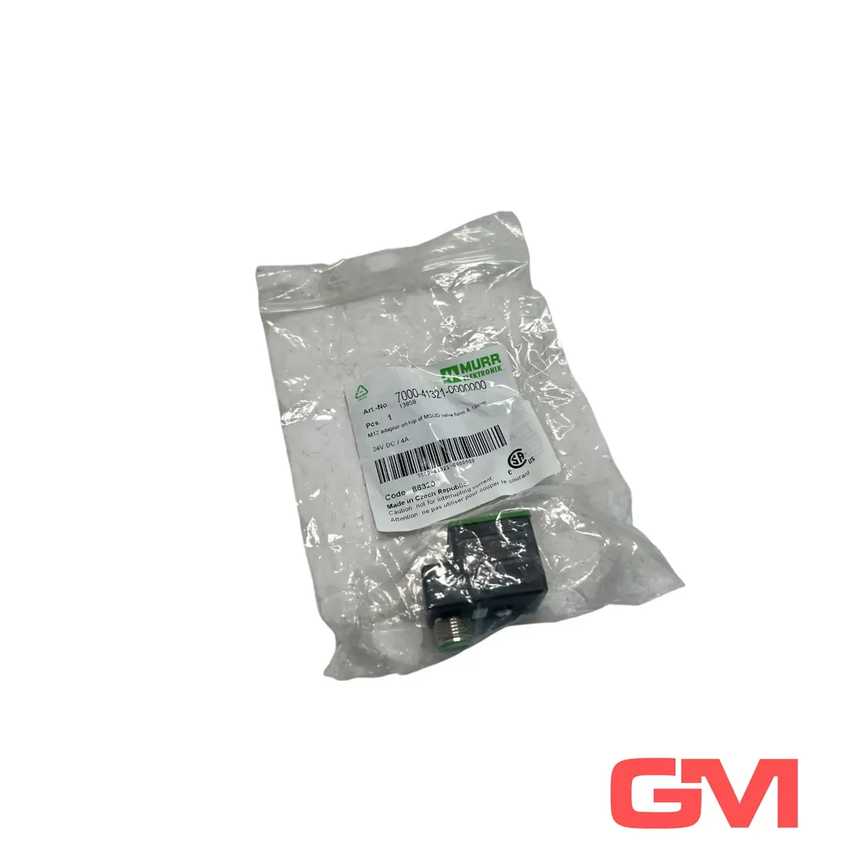 Produktfoto 1 von Murr elektronik Adapter M12 St. oben / MSUD Ventilst. A-18mm 7000-41321-0000000