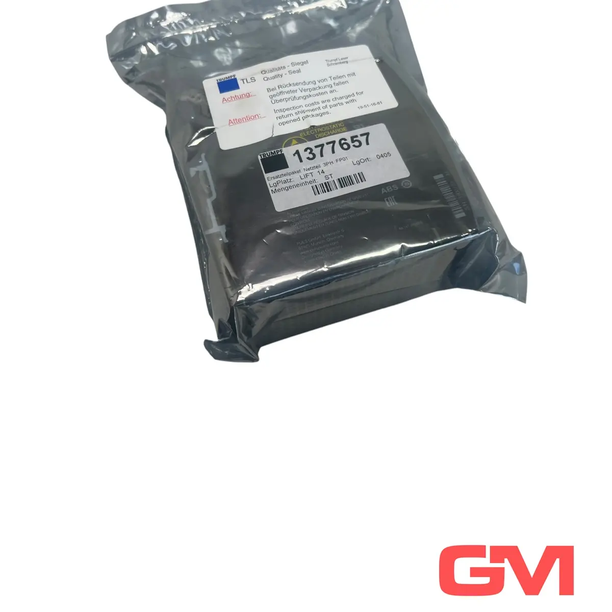 Produktfoto 1 von Trumpf Ersatzteilpaket Netzteil 3PH FP01 spare parts power supply 24V 1377657
