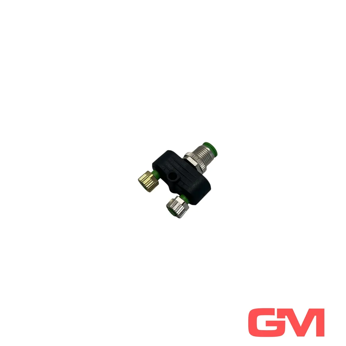 Produktfoto 1 von Murr Elektronik T-Stück 7000-41201-0000000 M12 M8 4-pol. / 2x 3-pol. T-Coupler