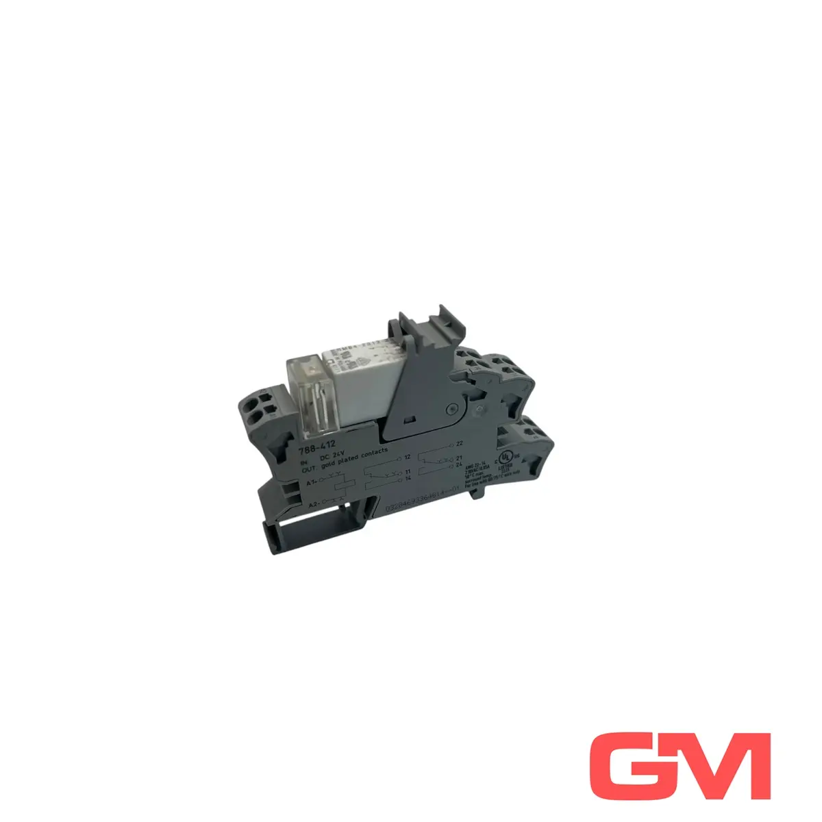 Produktfoto 1 von Wago Relaismodul 788-412 relay module DC 24V 2 Wechsler