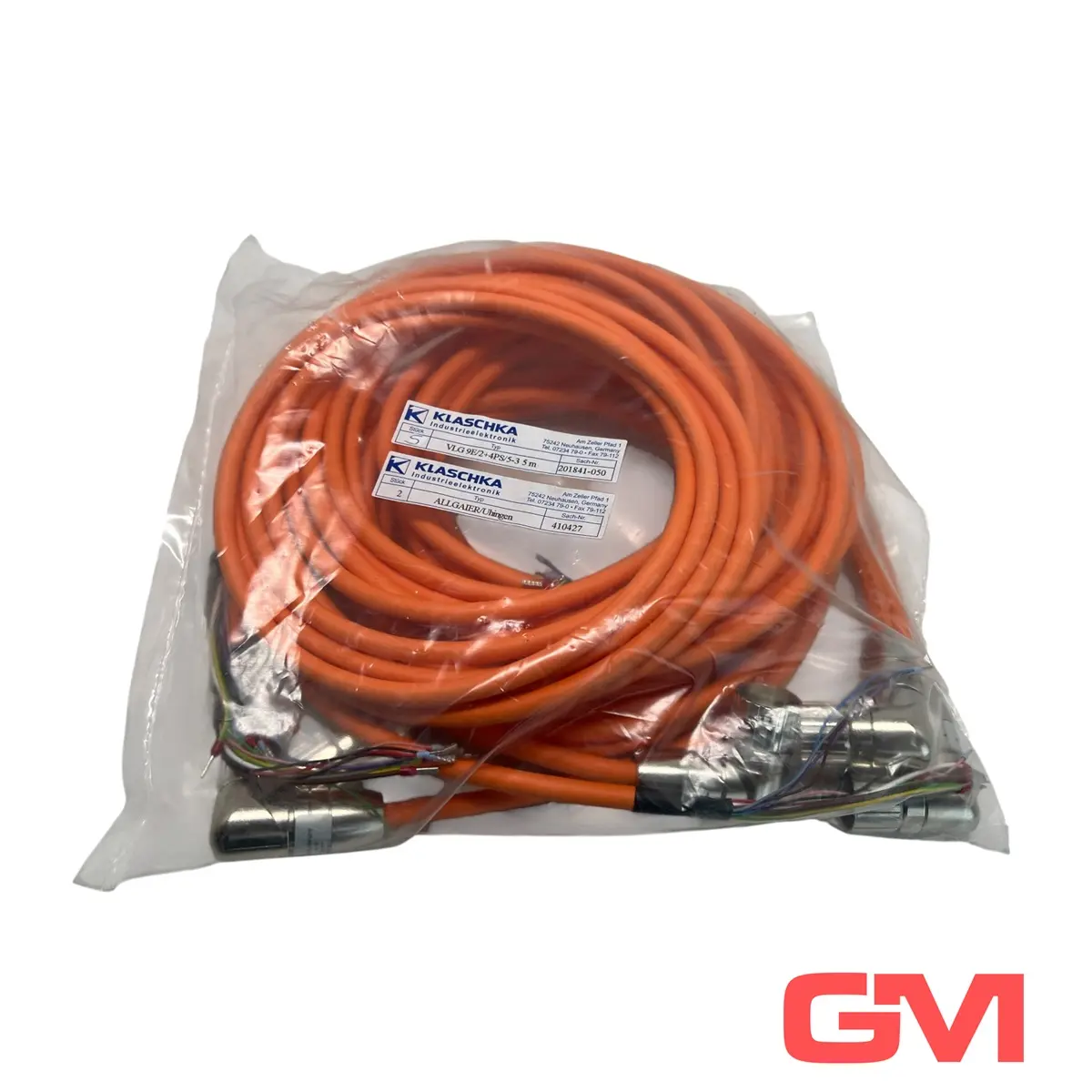 Produktfoto 1 von Klaschka Verbindungsleitung VLG 9E/2+4PS/5-3 5m connecting cable 201841-050