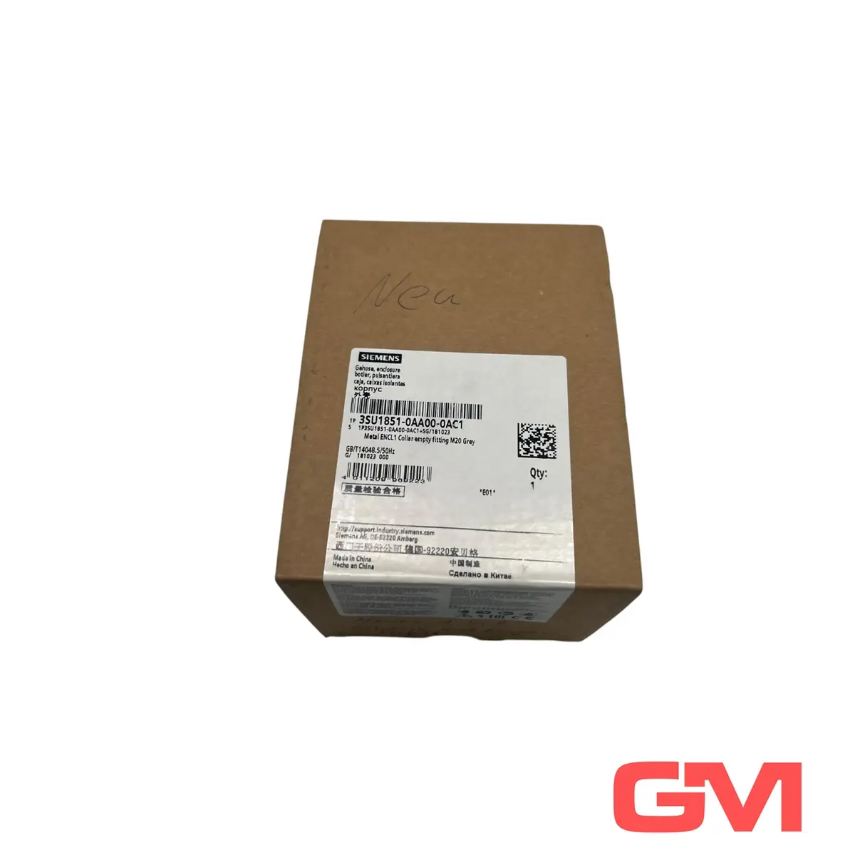 Produktfoto 1 von Siemens Gehäuse 3SU1851-0AA00-0AC1 enclosure 1 Befehlsstelle