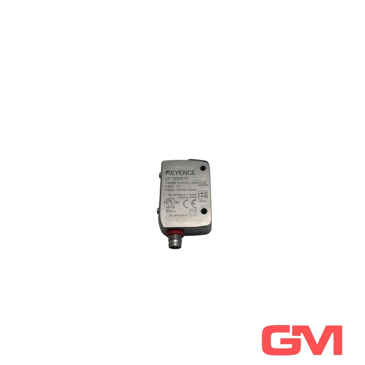 Produktfoto 1 von Keyence CMOS-Lasersensor LR-ZB250C3P Rechteckig mit M8-Stecker