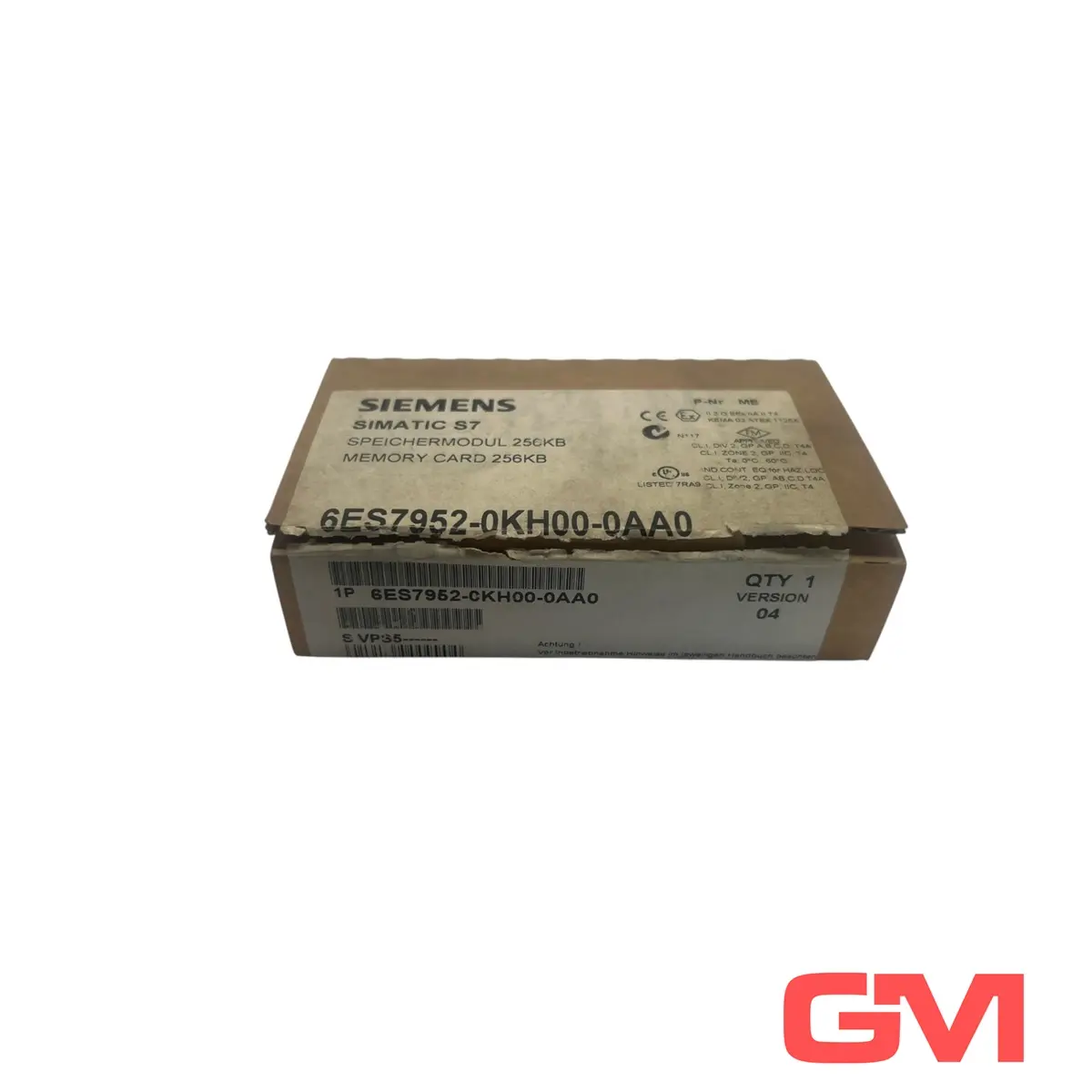 Produktfoto 1 von Siemens Simatic S7 Flash Memory Card 6ES7 952-0KH00-0AA0 S7-400 E-Stand 04