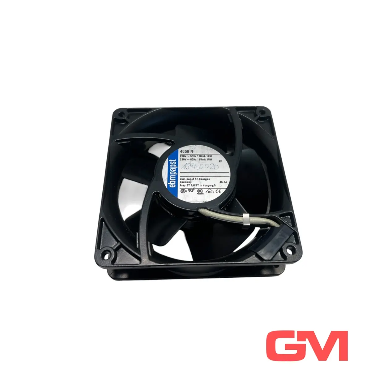 Produktfoto 1 von ebm-papst AC-Axialventilator 4658N axial fan 230VAC 50Hz 19W 60Hz 18W
