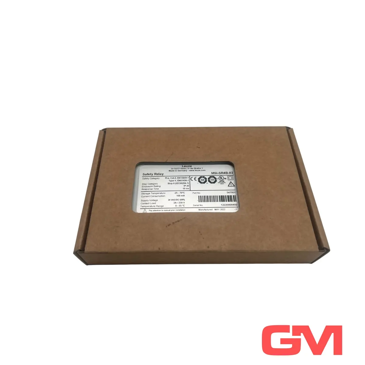 Produktfoto 1 von Leuze Sicherheits-Schaltgerät MSI-SR4B-02 safety relay 547951