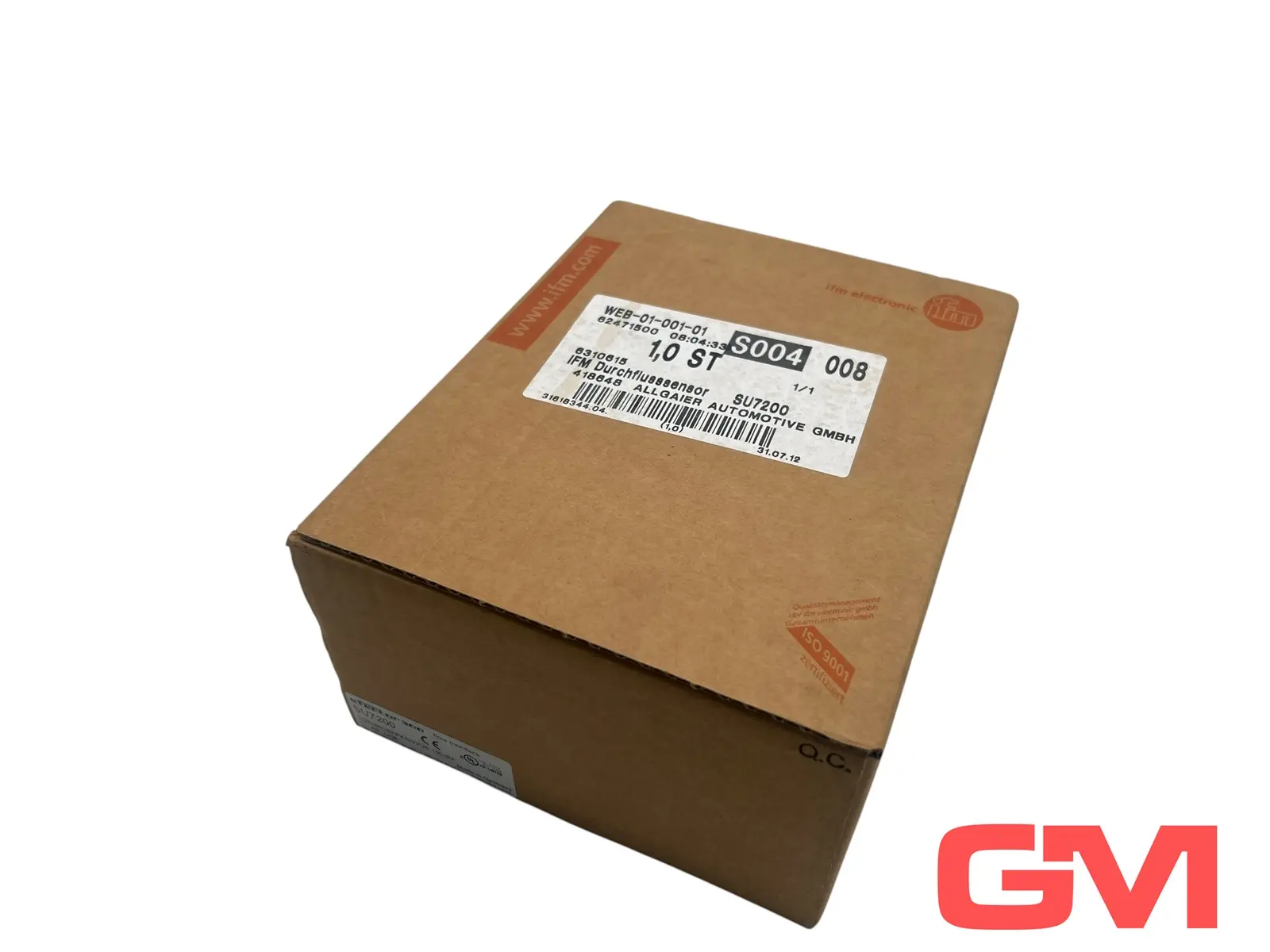 Produktfoto 1 von ifm Ultraschall-Durchflusssensor SU7200 SUR34HGBFPKG/W/US-100-IPF flow meter