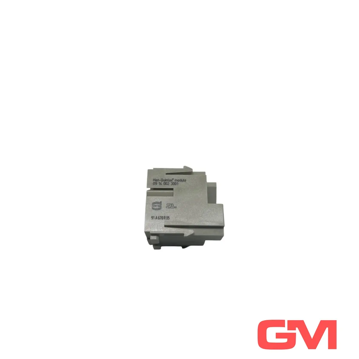 Produktfoto 1 von Harting Modul Han-Quintax module male 09140023001 Stift