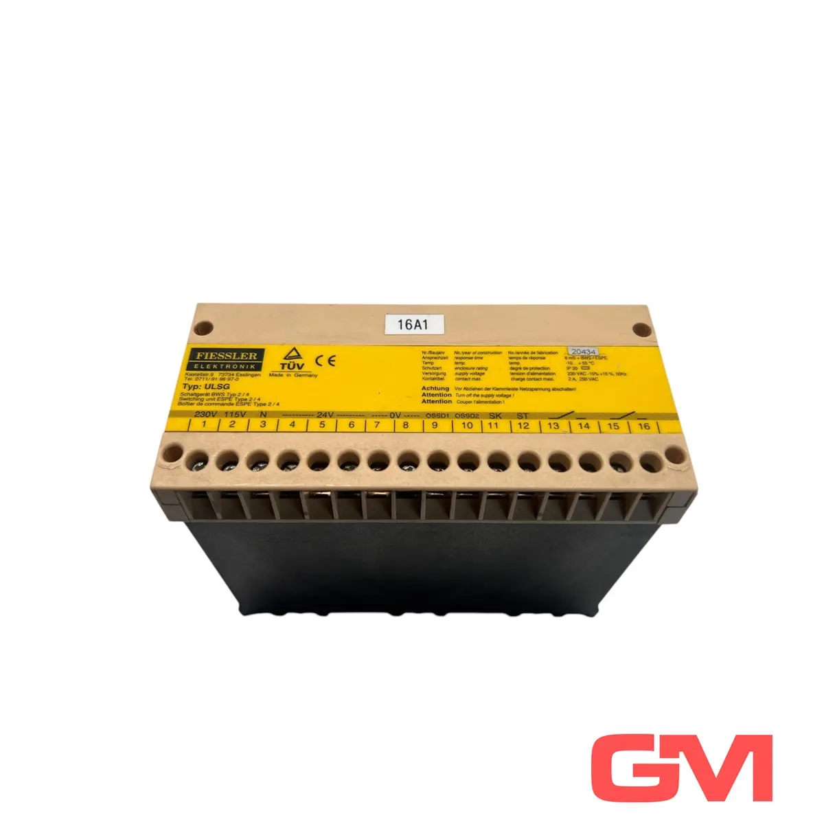 Produktfoto 1 von Fiessler Schaltgerät ULSG A Switchingbox 115/230VAC 24VDC