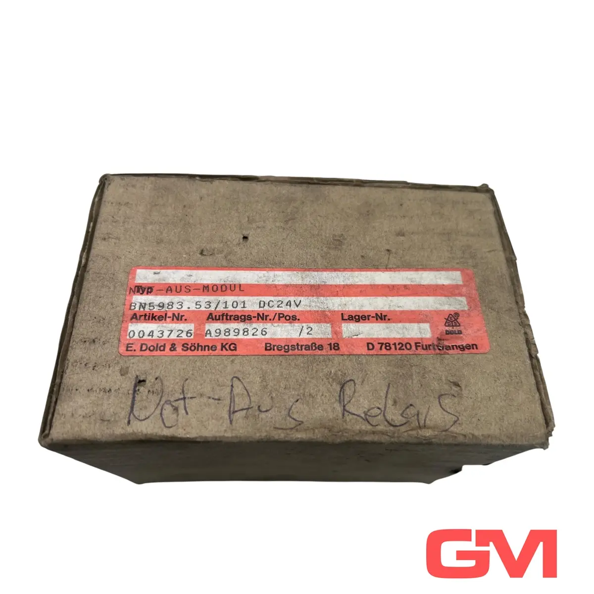 Produktfoto 1 von E. Dold & Söhne Not-Aus-Modul BN5983.53/101 0043726 Emergency stop module