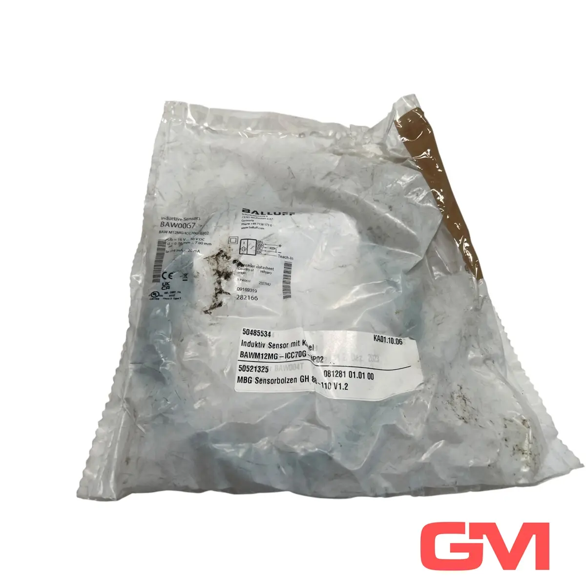 Produktfoto 1 von Balluff Induktiver Sensor BAW0067 BAW M12MG-ICC70G-BP02 inductive sensor