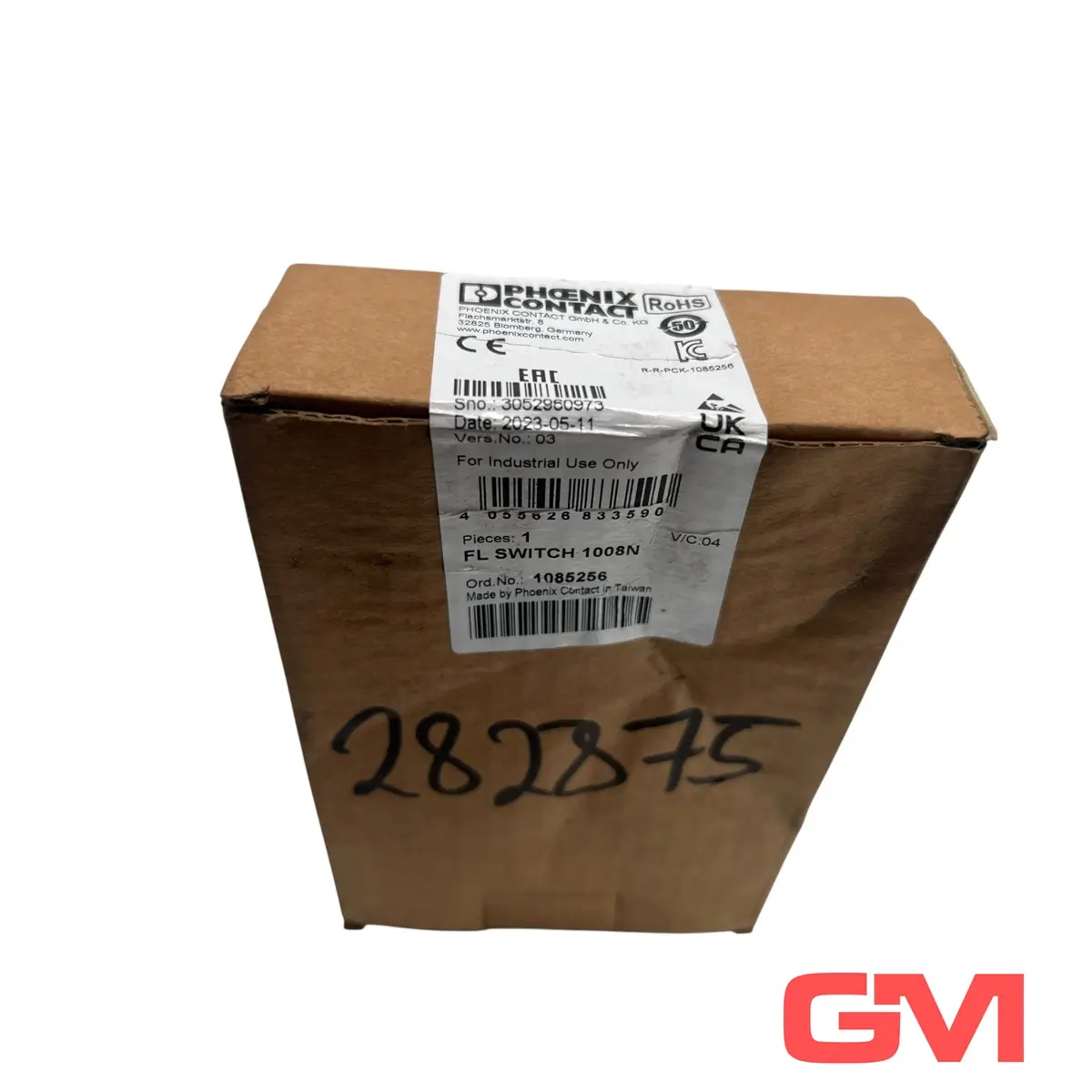 Produktfoto 1 von Phoenix Contact Industrial Ethernet Switch FL SWITCH 1008N 1085256