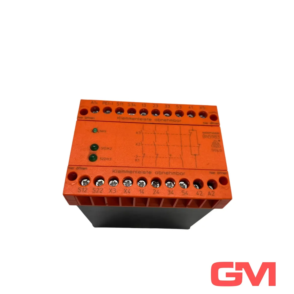 Produktfoto 1 von E. Dold & Söhne Not-Aus-Modul BN5983.53 emergency stop module 24 VDC 0032155