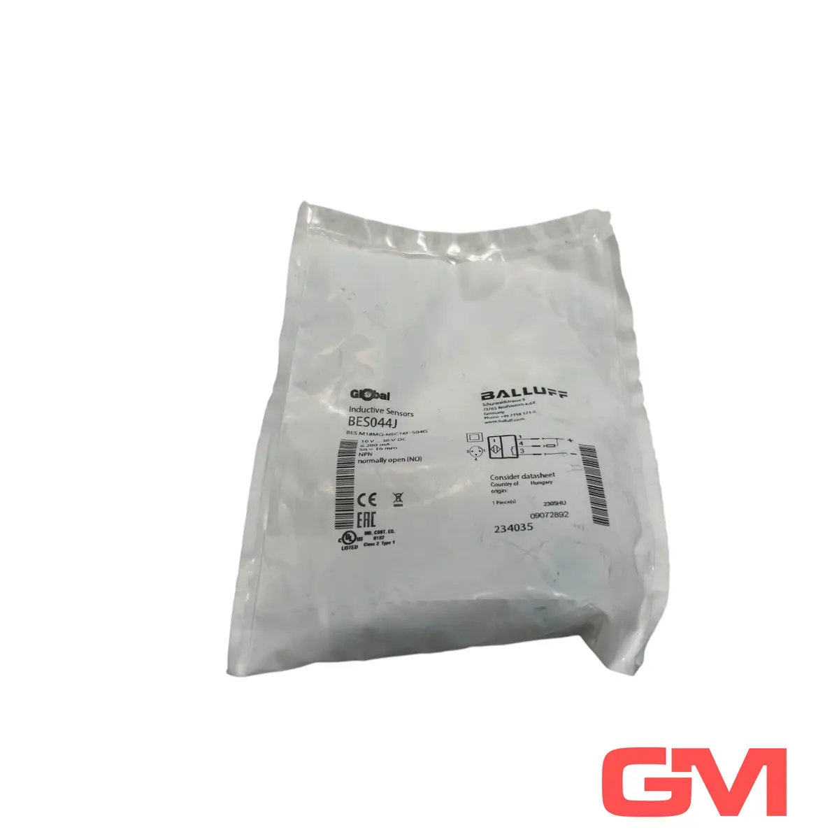 Produktfoto 1 von Balluff Näherungsschalter BES044J BES M18MG-NSC16F-S04G proximity switch