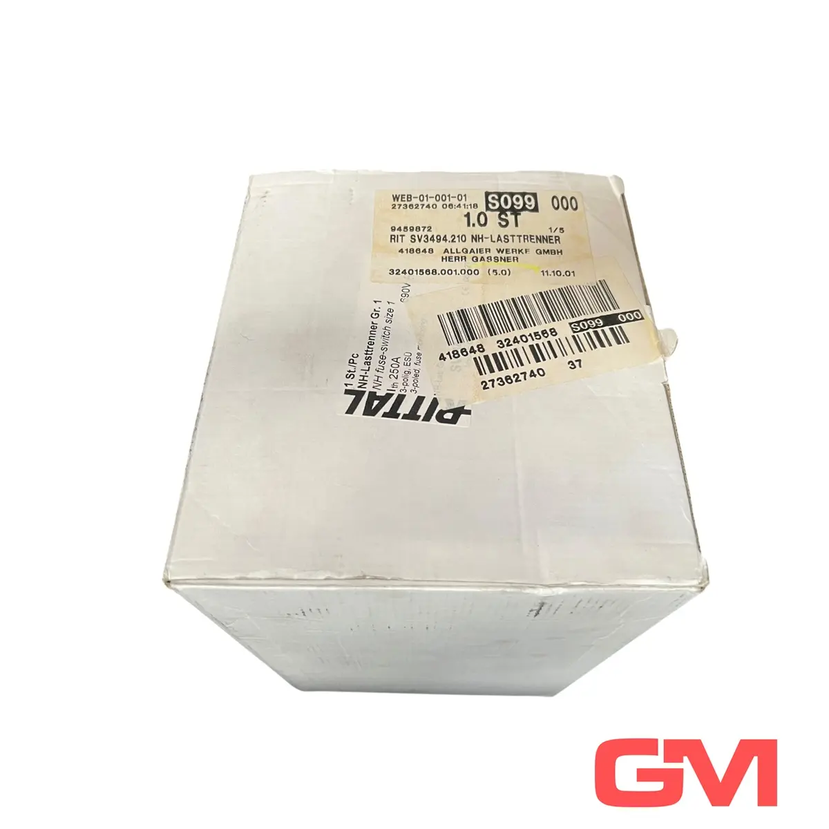 Produktfoto 1 von Rittal NH-Lasttrenner SV3494.210 NH fuse-switch disconnecot 250A 690V