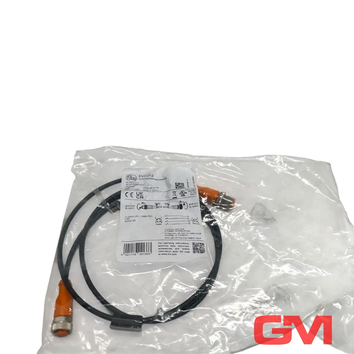 Produktfoto 1 von ifm Verbindungskabel EVC012 VDOGH040MSS0001H04STGH040MSS Connection cable