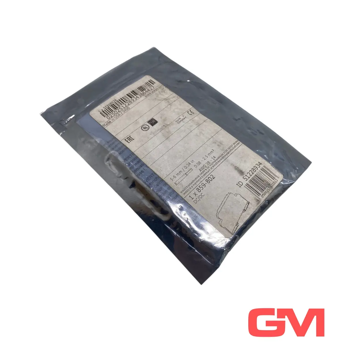 Produktfoto 1 von Wago DC-DC-Wandler 859-802 DC/DC Converter DC24V/DC10V