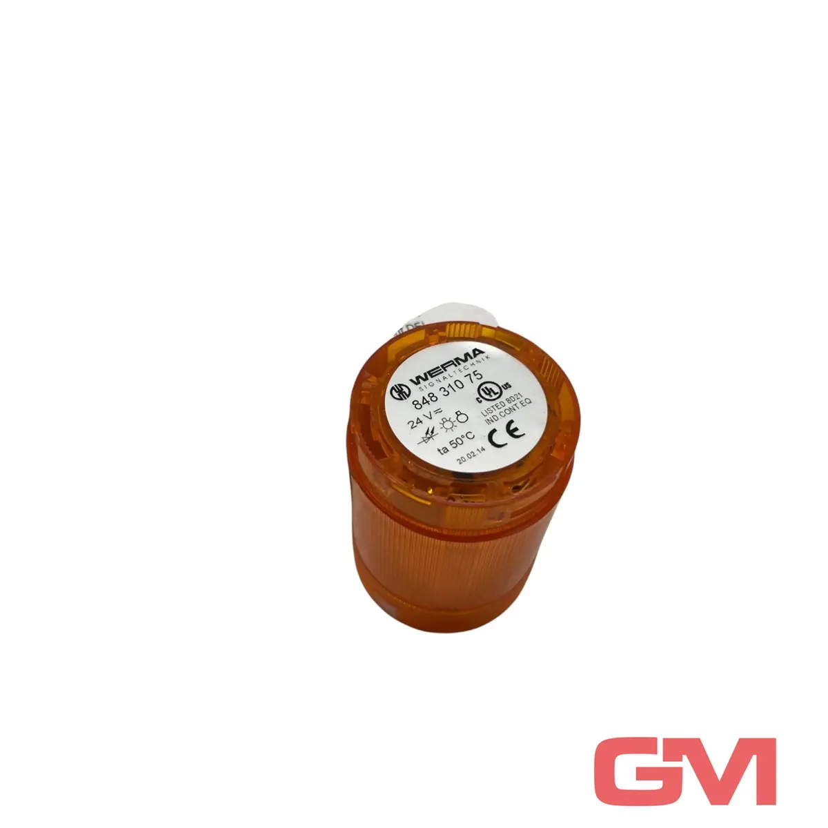 Produktfoto 1 von Werma LED-Blinklichtelement 84831075 blink light element 24VAC/DC Orange