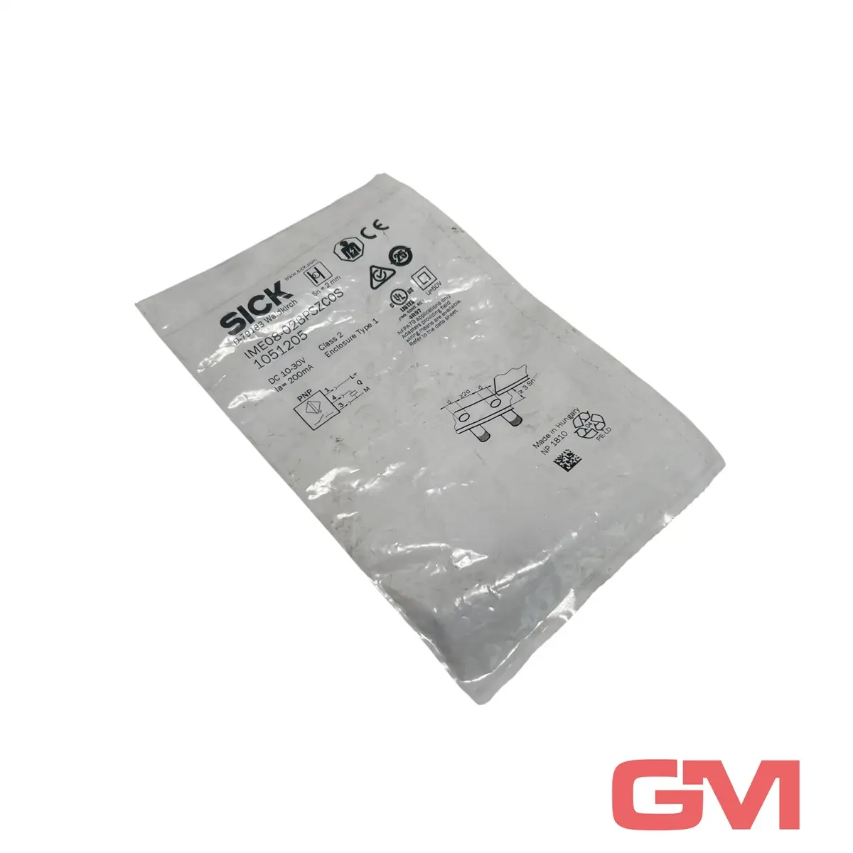 Produktfoto 1 von Sick Induktiver Näherungssensor IME08-02BPSZC0S proximity switch 1051205