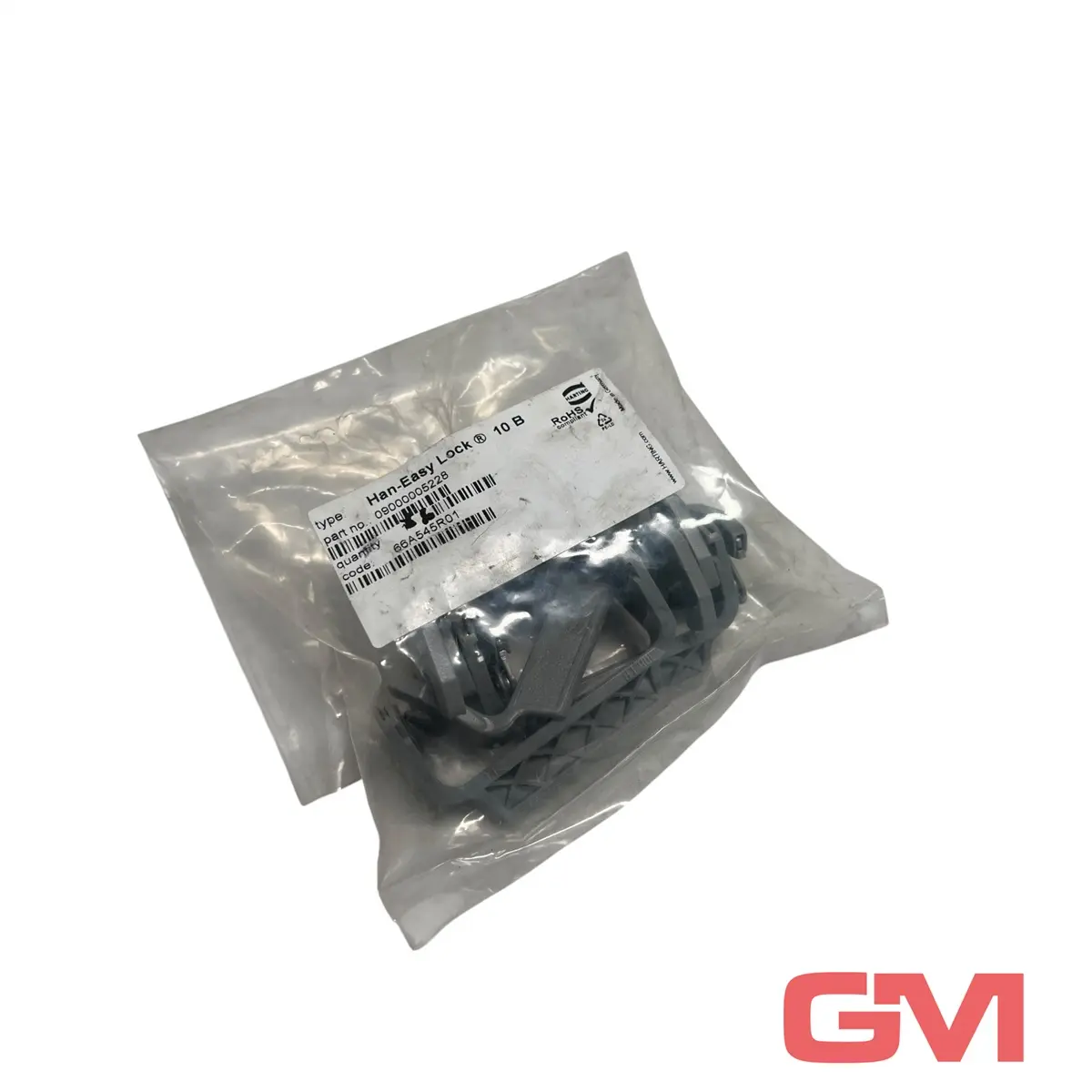 Produktfoto 1 von VE 6x Harting Verriegelungsbügel Han-Easy Lock ® 10B Locking levers 09000005228