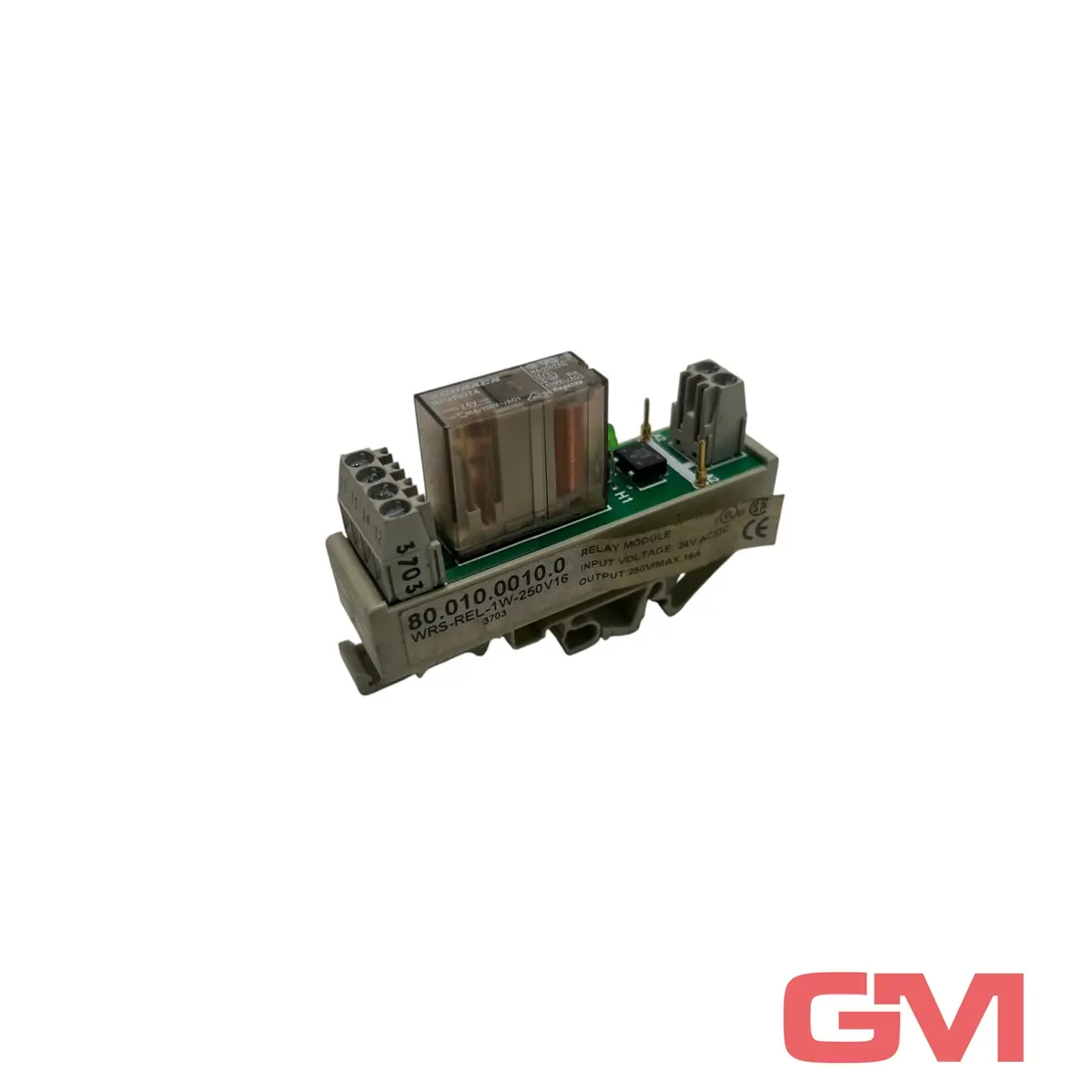 Produktfoto 1 von Wieland Relaismodul 80.010.0010.0 relay module WRS-REL-1W-250V16 24V AC/DC