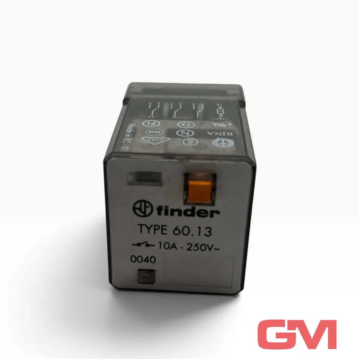 Produktfoto 1 von Finder Industrie-Steckrelais 60.13 0040 24VAC plug in relay 10A 250V AC