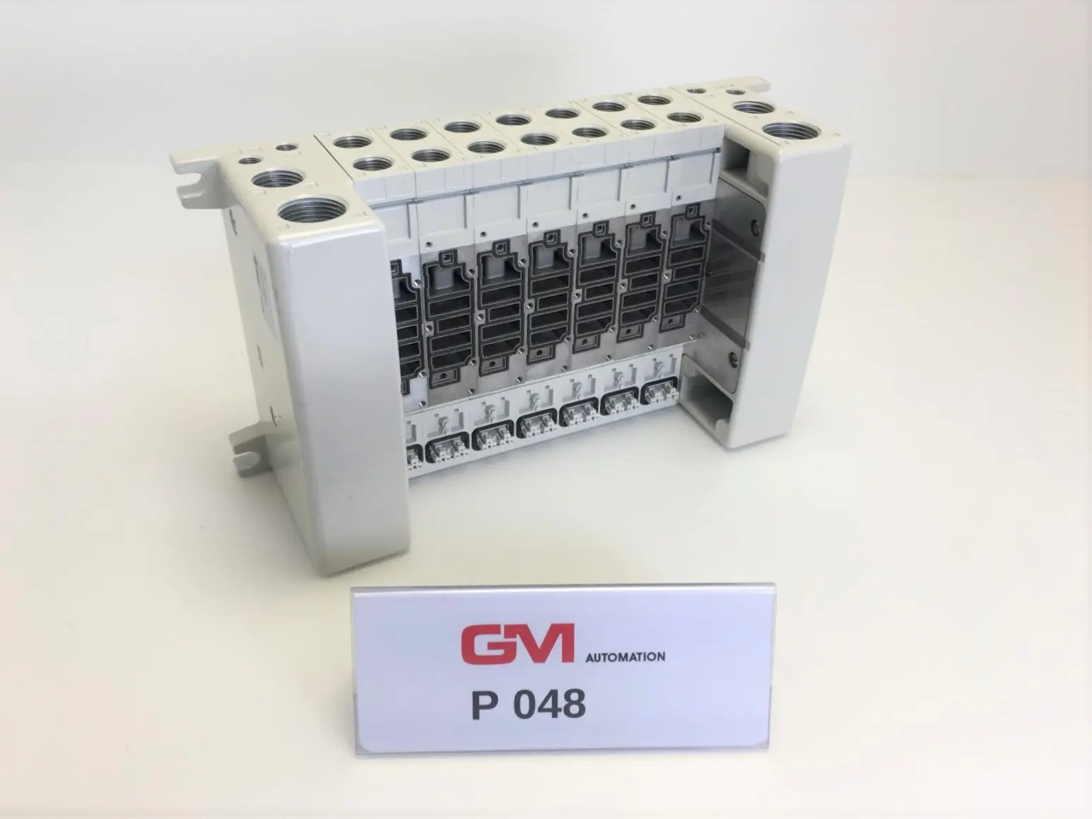 Produktfoto 1 von SMC Pneumatikventilblock VQC4-LGN008 Ventilinsel Valve Block 8 slots pneumatic