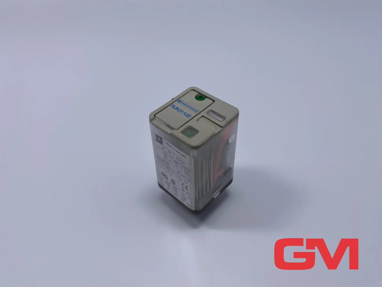 Produktfoto 1 von Telemecanique Steckrelais RUN31 A22 plug-in relay 24VDC 10A 240VAC Relais