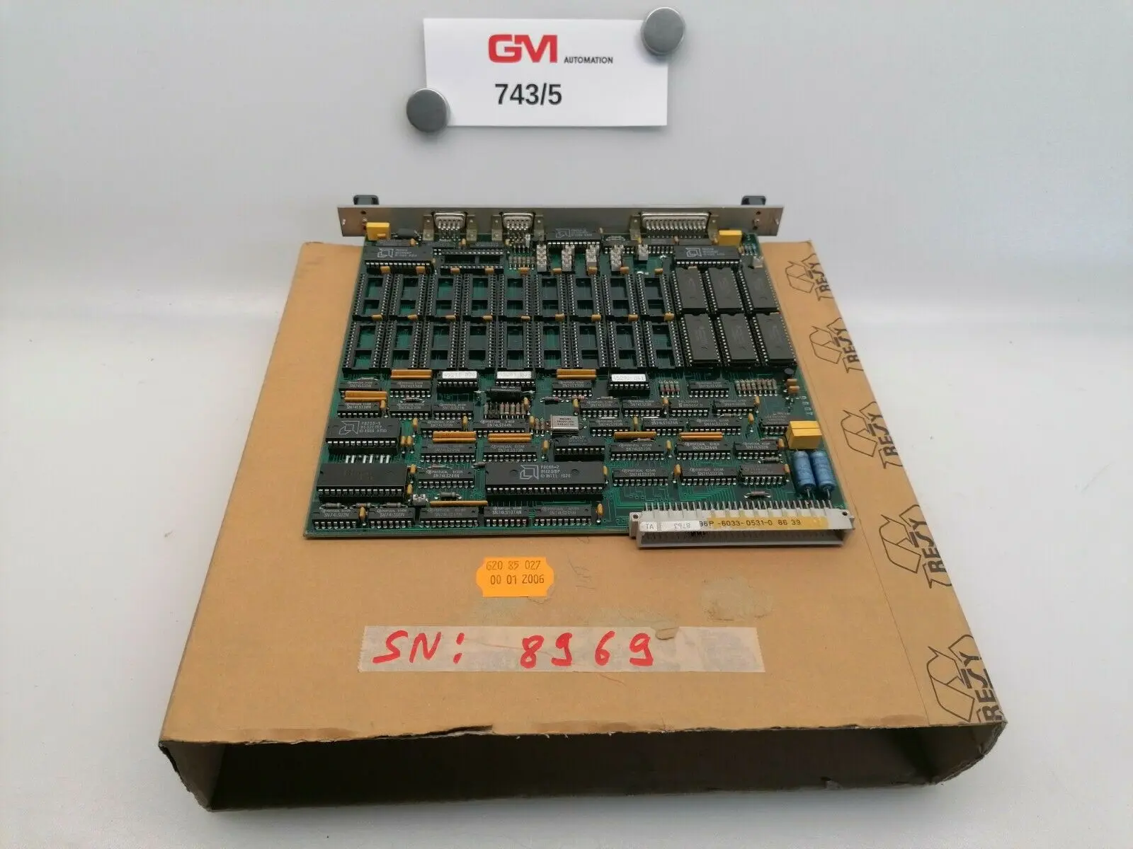 Produktfoto 1 von Philips 9406 221 91031 CPU Karte Board Philips Ferromatik Windsor Technologies