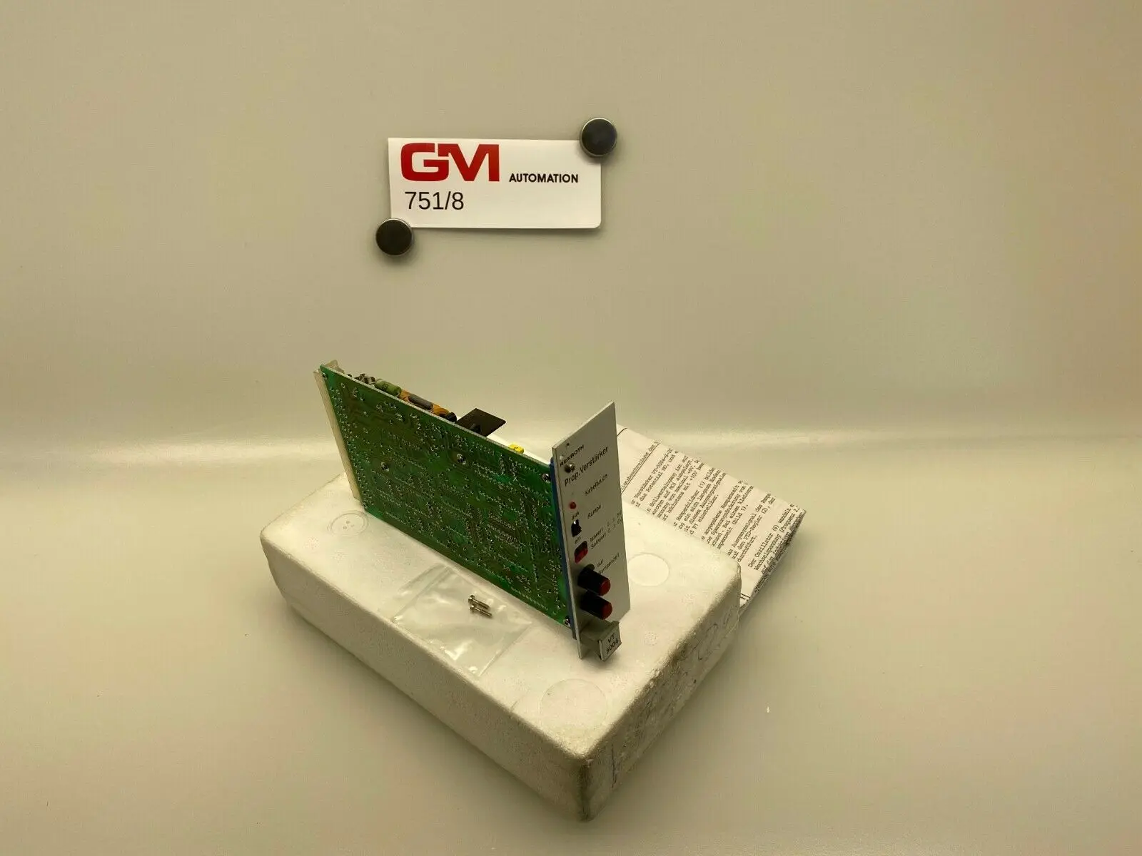 Produktfoto 1 von Mannesmann Rexroth VT5004 S23 R1 Proportional Verstärkerkarte Amplifier