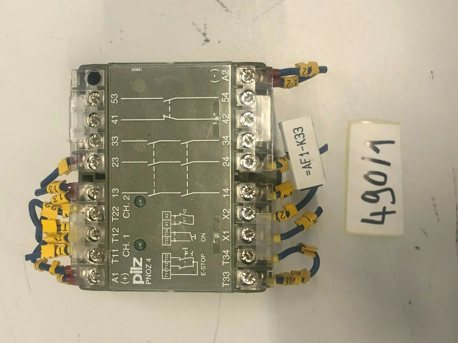 Produktfoto 1 von PILZ 474995 PNOZ 4 24 V DC 3S1S1Ö 112180