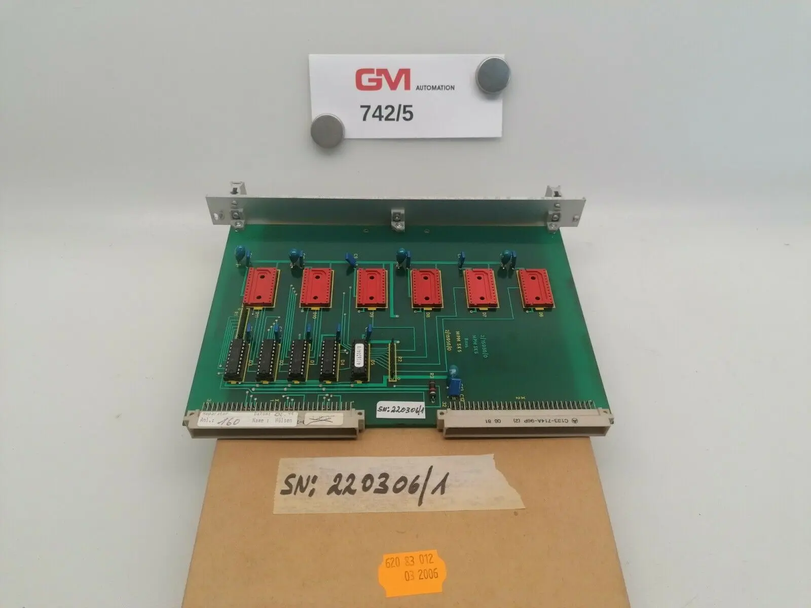 Produktfoto 1 von Windsor Technologies MPM SK5 2/15956/0 Speicher Kernzug Karte Card